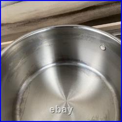 Williams Sonoma Hestan Copperbond Induction Stock Pot 6-Quart Tarnished Read