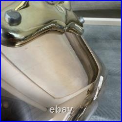 Williams Sonoma Mauviel M'250B Copper Stew Stockpot 5-Qt. Tarnished Scuffed Read