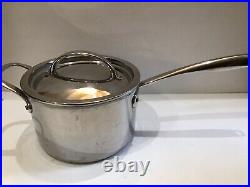 Williams Sonoma Stainless Steel Pot With LID 4 Qt