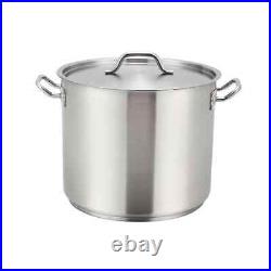 Winco SST-40 40 qt. Premium Induction Stock Pot with (2) Welded Handles Winco SST-40 40 qt. Premium Induction Stock Pot with (2) Welded Handles
