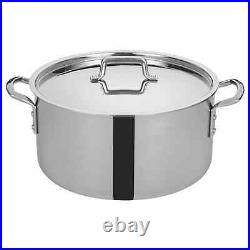 Winco TGSP-20 Tri-Gen Induction-Ready 20 qt. Stock Pot with Cover Winco TGSP-20 Tri-Gen Induction-Ready 20 qt. Stock Pot with Cover