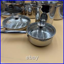 Wolfgang Puck Bistro 0208 Cookware 7 Piece Set Soup Pot Asparagus Stockpot+++