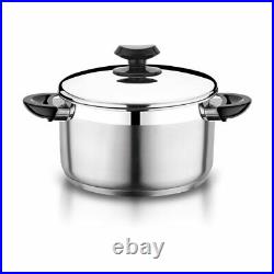 YBM Home Professional Chef 18/10 Stainless Steel Stock Pot, Induction Compatible
