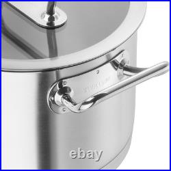 ZWILLING Pro Stockpot 24cm (with glass lid) Deep, double-handled pot with a tr