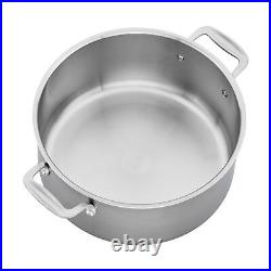 ZWILLING Spirit 3-ply 8-qt Stainless Steel Stock Pot