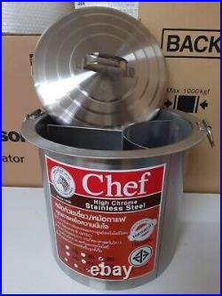 Zebra Stainless Steel Thai noodle soup pot Stockpot 36cm Chef Model Food & Drink