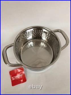 Zepte Stainless Steel Stock Pot Brew Boiling Stew Soup Cooking Pot
