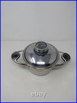 Zepter Masterpiece Sauce Pan 2L Thermo Control Lid 316Ti Stainless Steel
