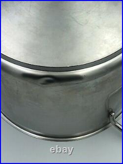 Zwilling Demeyere APOLLO 7 Ply 8 L 8.5 Qt Stainless Steel Stock Pot Pan 24 cm