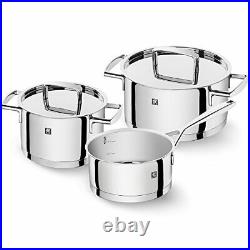 Zwilling Passion cookware 3pcs set (Stockpot, stewpot, saucepan) 66060-001